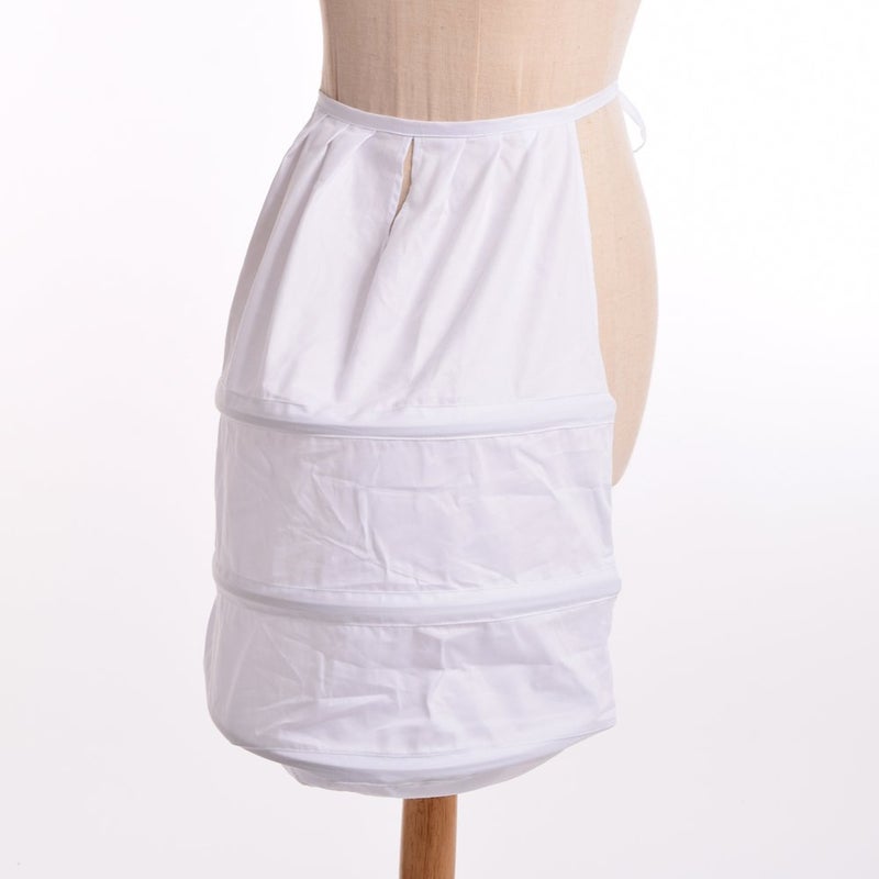 BLESSUME Victorian Dress Bustle White One size - Image 5